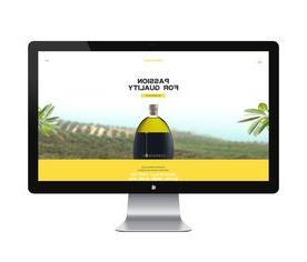 UI设计 网站设计 官网设计 食品网站 橄榄油官网 网页 企业官网 低调小生